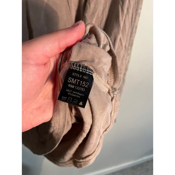 Pol Adley Lace Quarter Zip Bohemian Top Size Medium - Picture 10 of 10